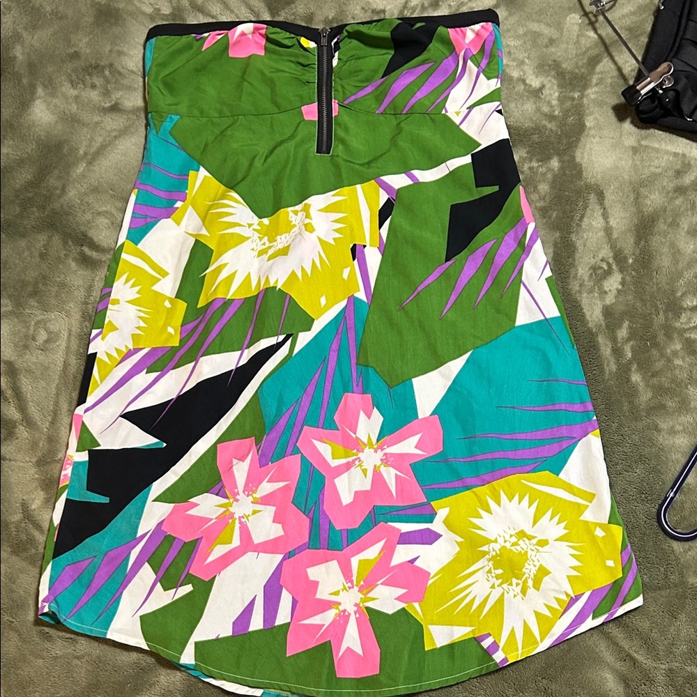 Roxy strapless beach dress